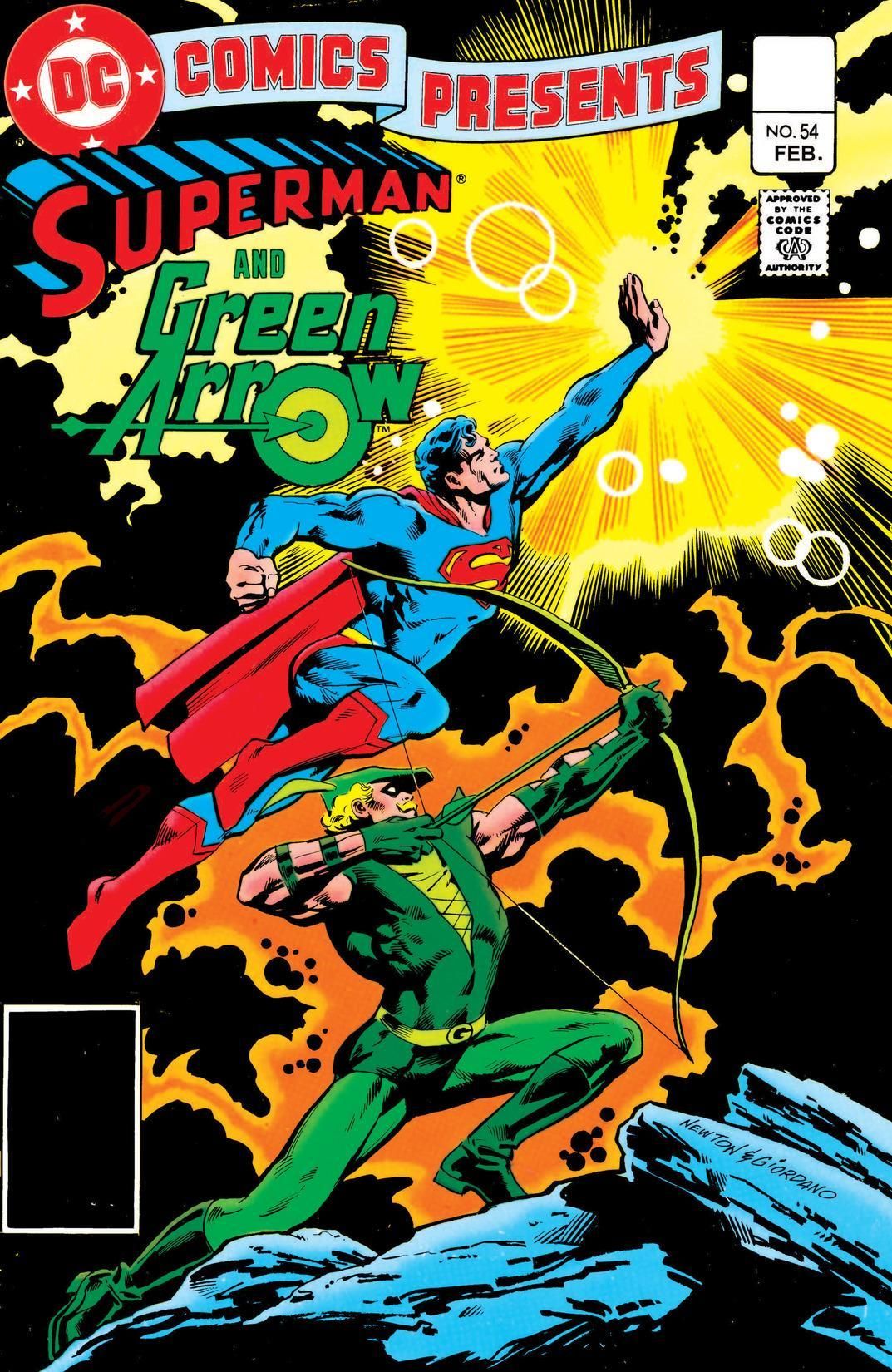 DC Comics Presents #54 cover