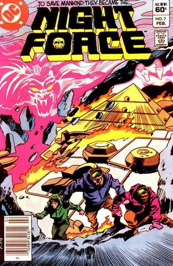 The Night Force #7 cover