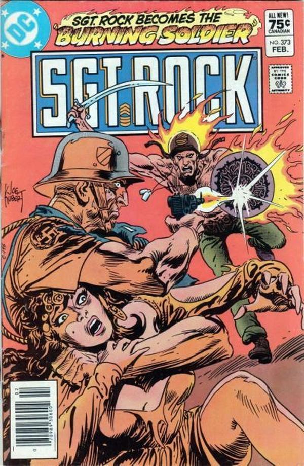 Sgt. Rock #373 cover