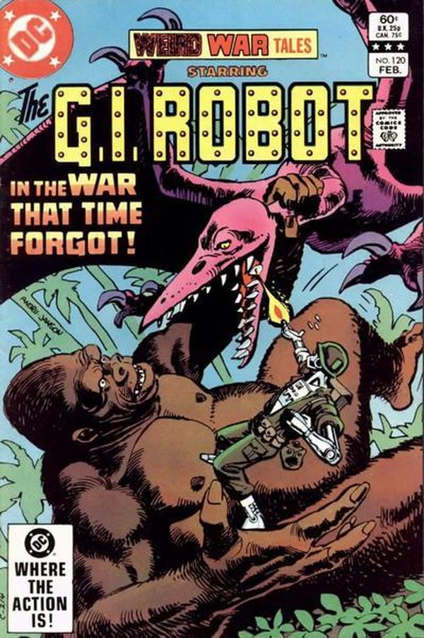 Weird War Tales #120 cover