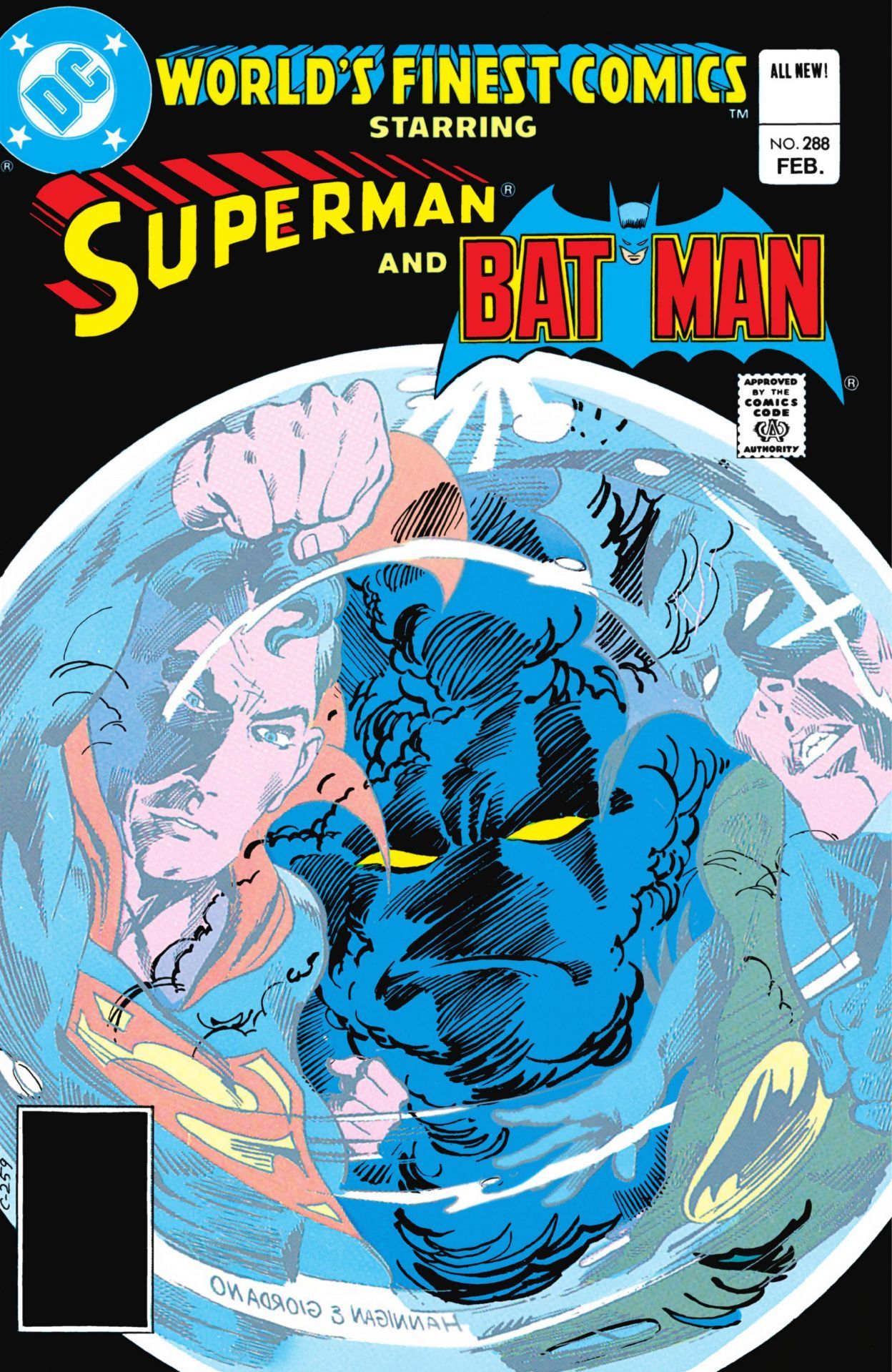 World's Finest Comics #288 cover
