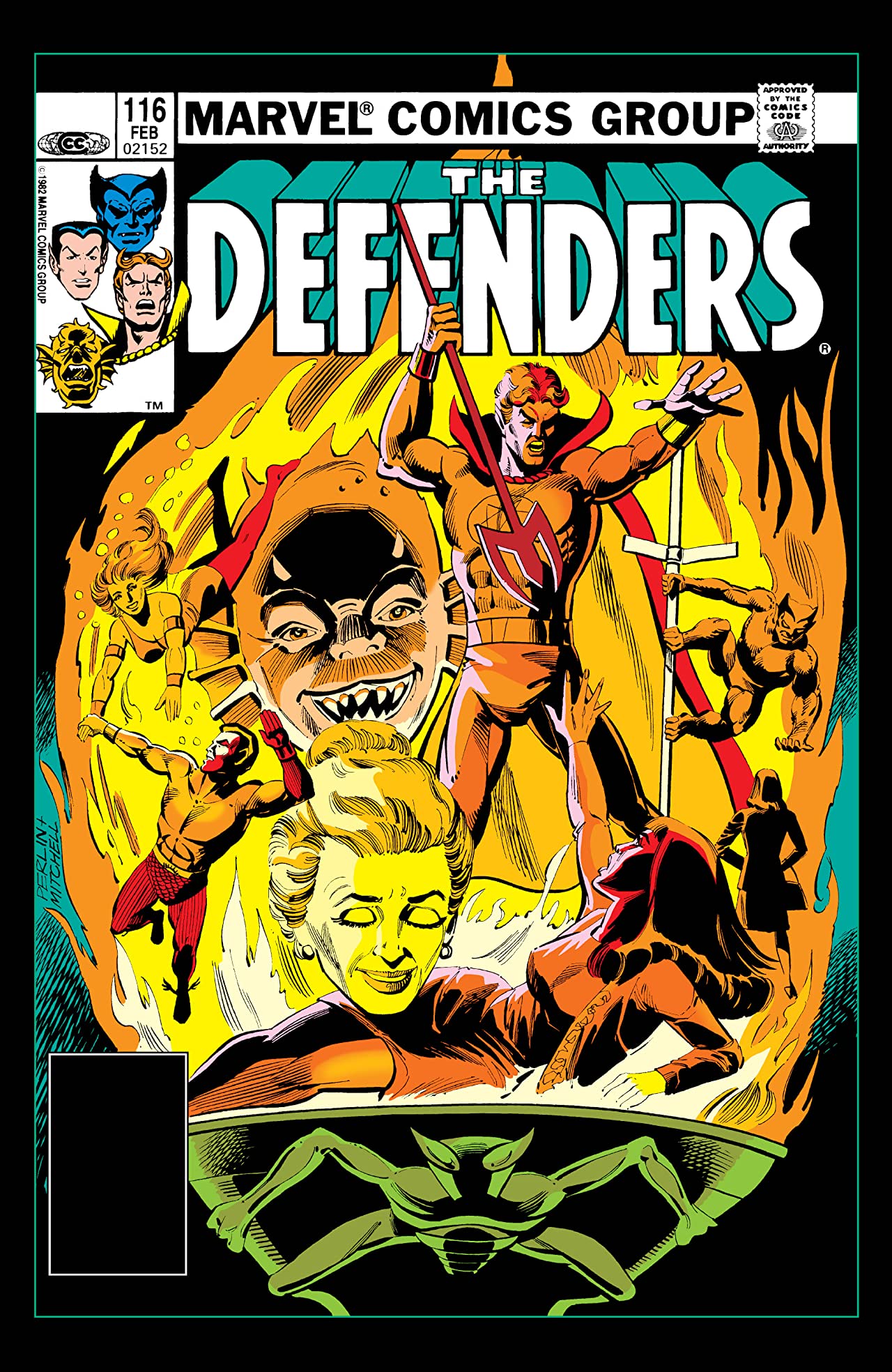 The Defenders #116 cover