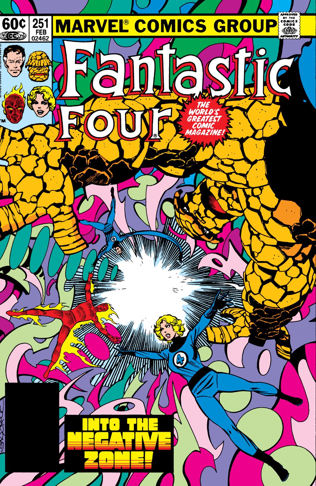 Fantastic Four #251 cover