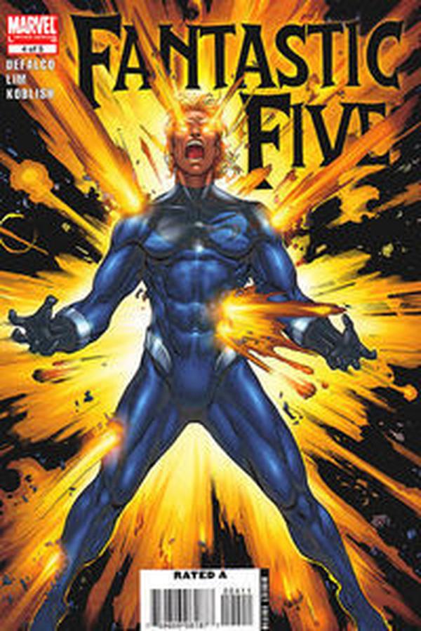 Fantastic Five #4 cover