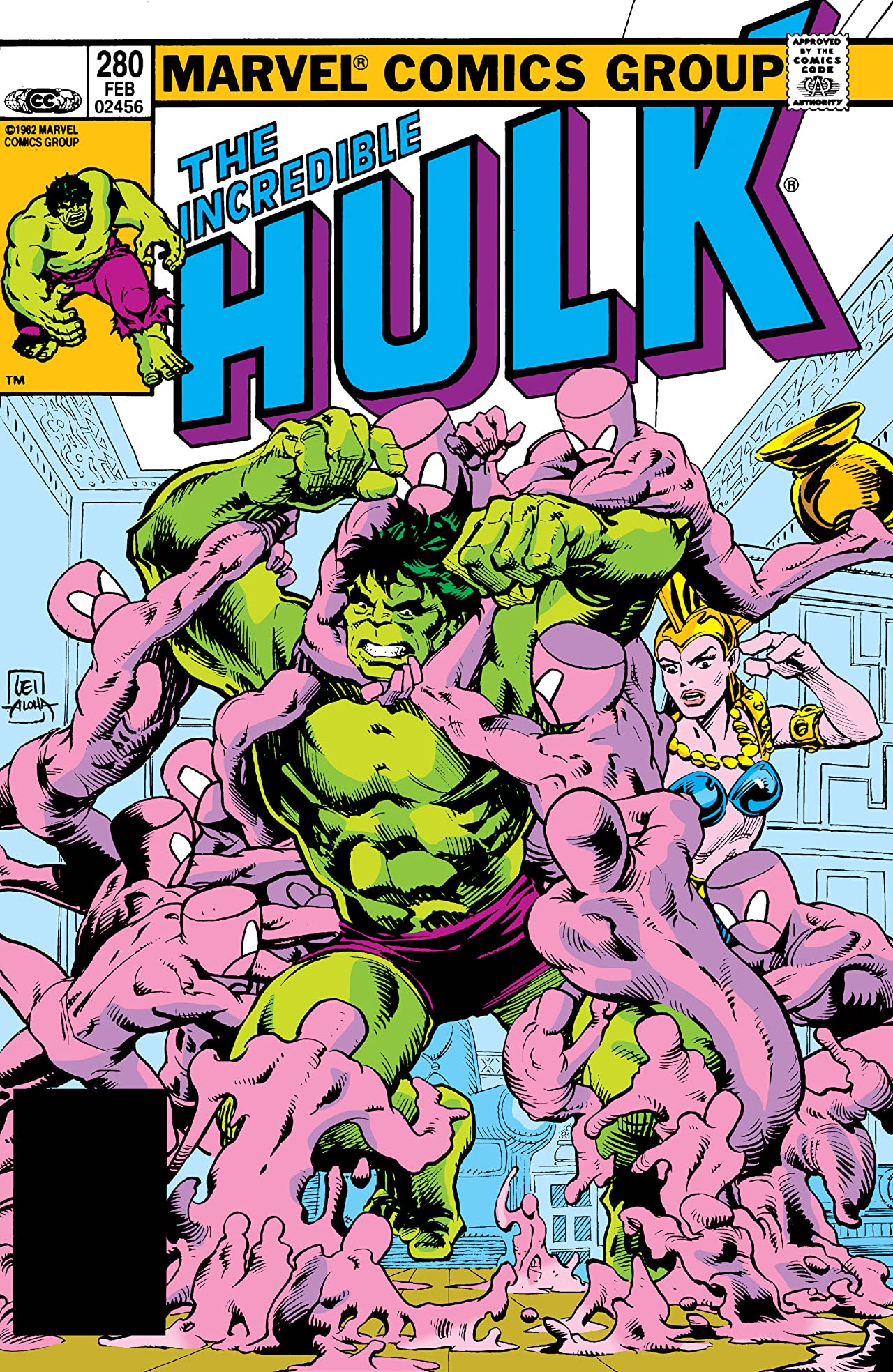 The Incredible Hulk #280 cover