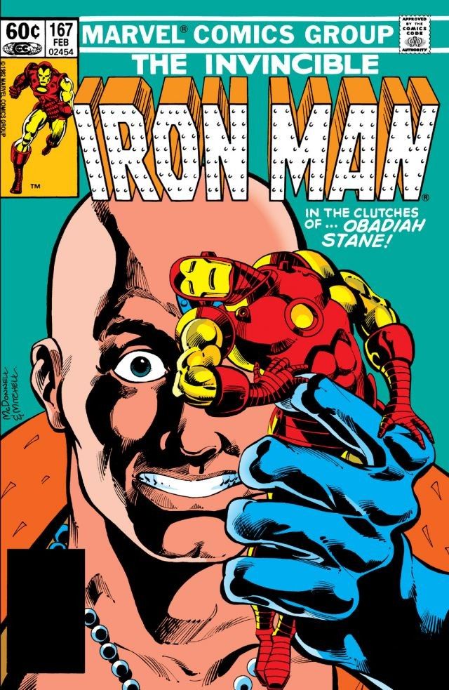 Iron Man #167 cover