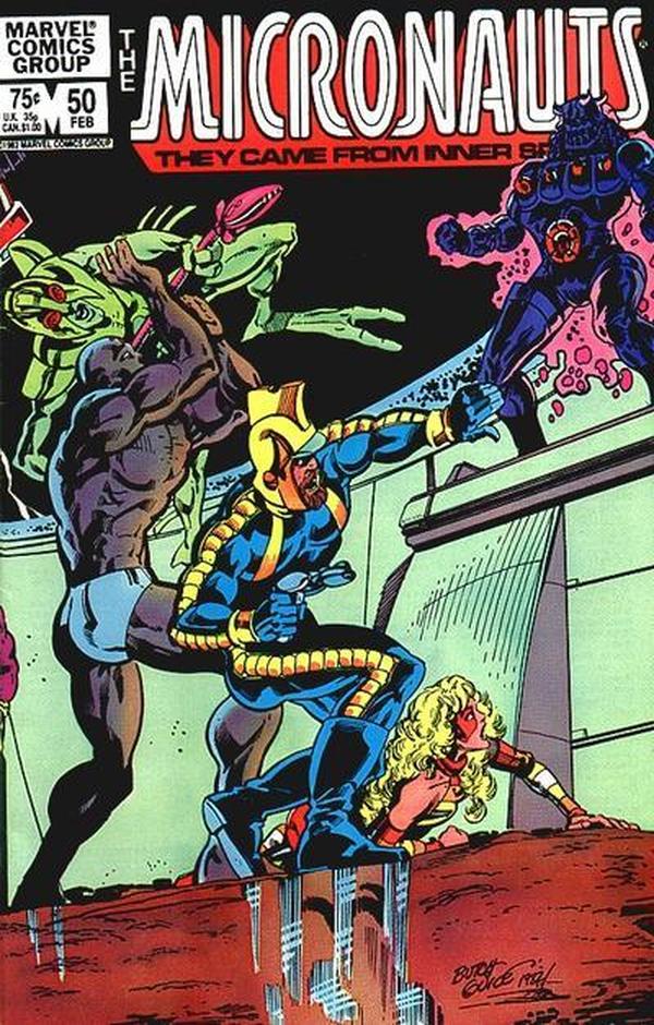 Micronauts #50 cover