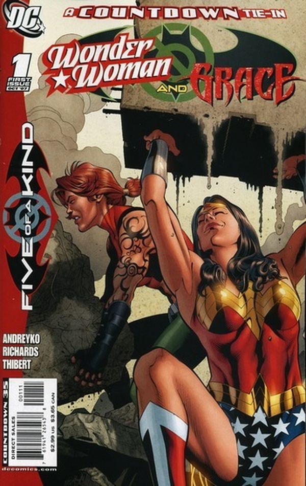 Outsiders: Five of a Kind - Wonder Woman / Grace #1 cover