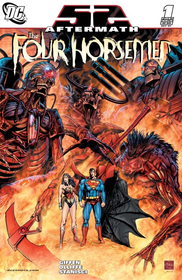 52 Aftermath: The Four Horsemen #1 cover