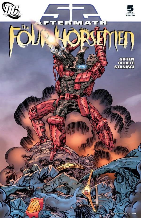 52 Aftermath: The Four Horsemen #5 cover