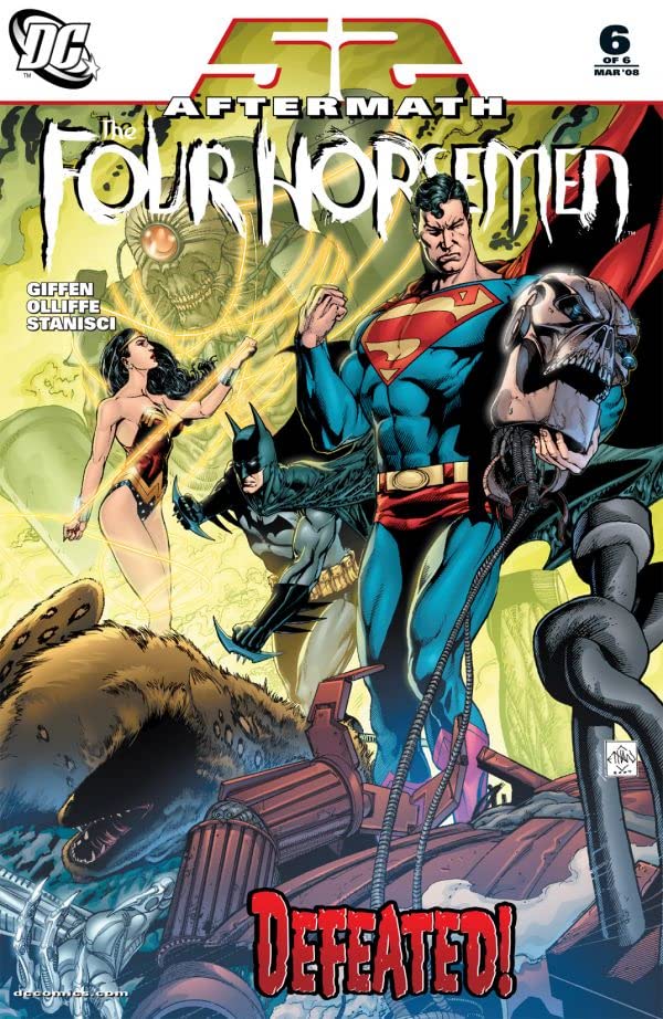 52 Aftermath: The Four Horsemen #6 cover