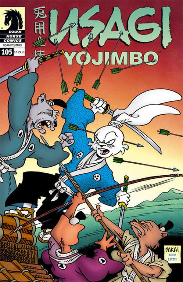 Usagi Yojimbo #105 cover