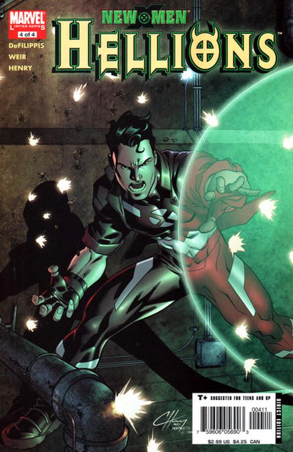 New X-Men: Hellions #4 cover