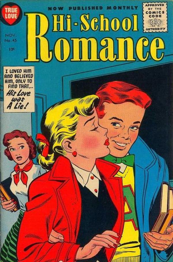 Hi-School Romance #45 cover