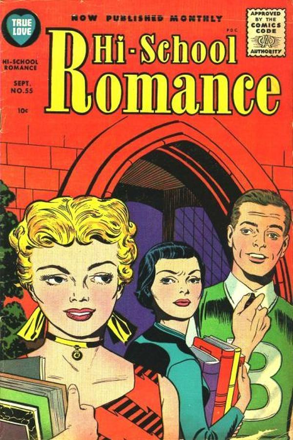 Hi-School Romance #55 cover