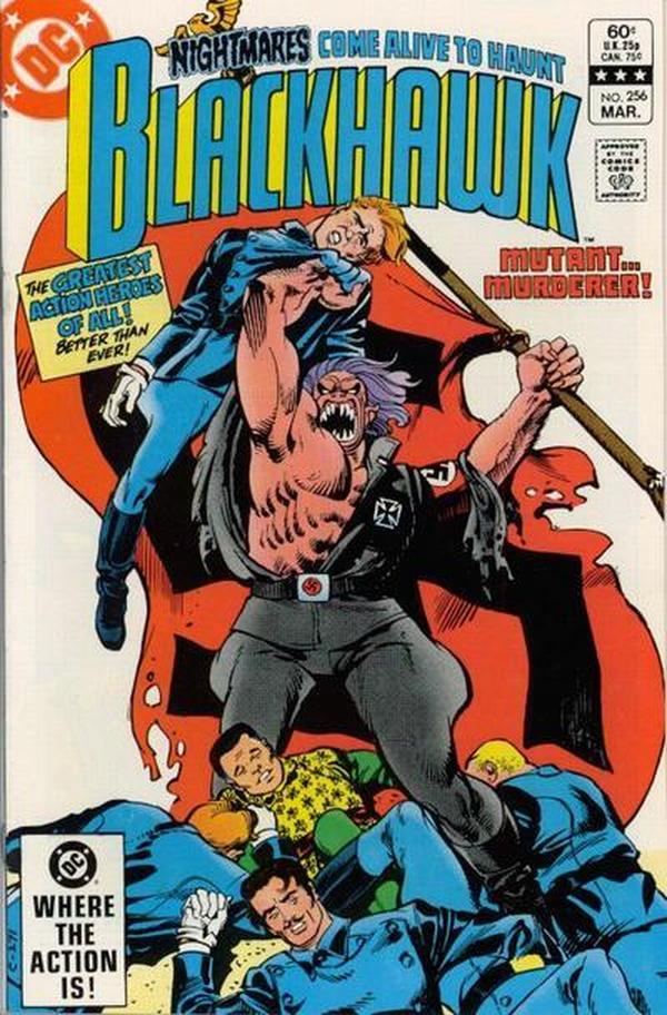 Blackhawk #256 cover