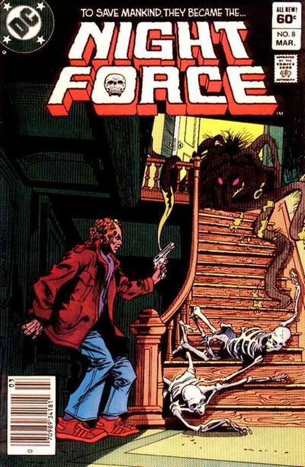 The Night Force #8 cover