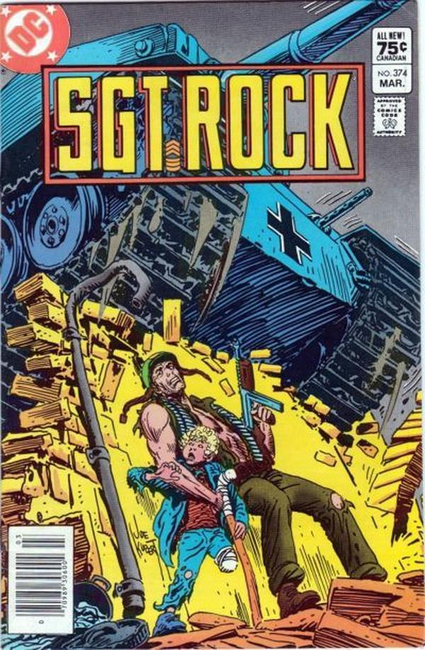 Sgt. Rock #374 cover