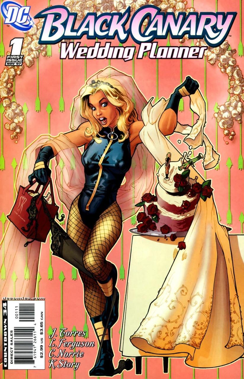 Black Canary Wedding Planner #1 cover