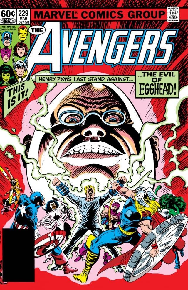 The Avengers #229 cover