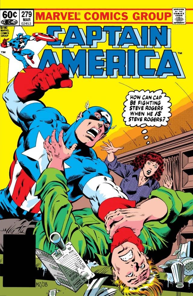 Captain America #279 cover