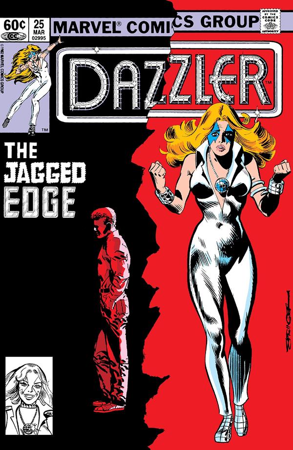 Dazzler #25 cover
