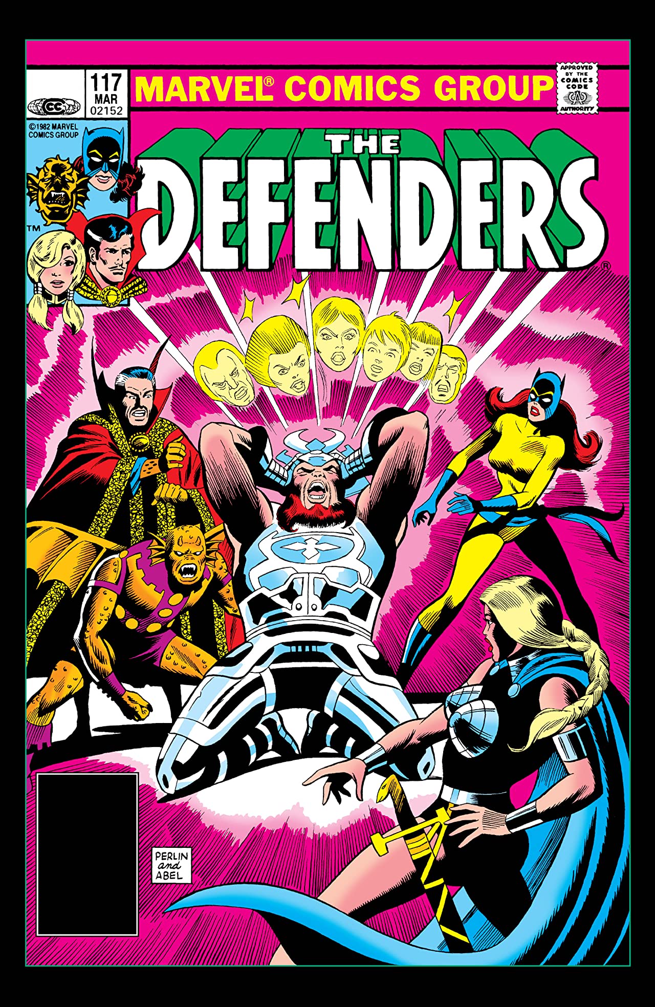 The Defenders #117 cover