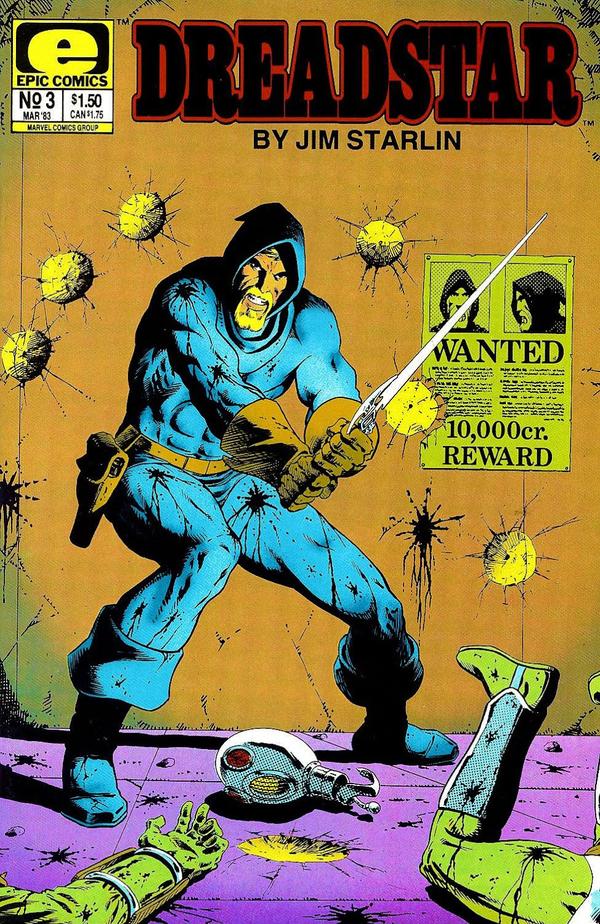 Dreadstar #3 cover