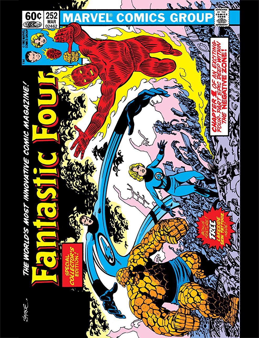 Fantastic Four #252 cover