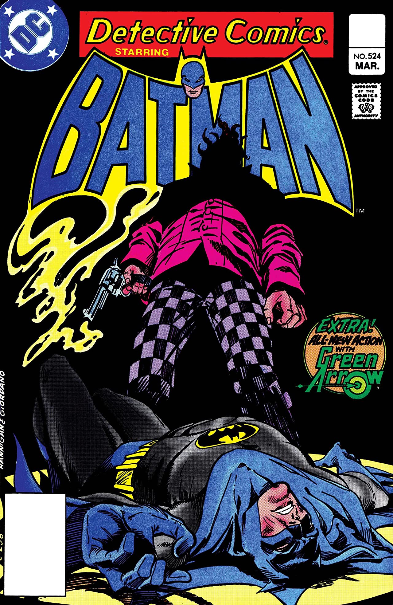 Detective Comics #524 cover