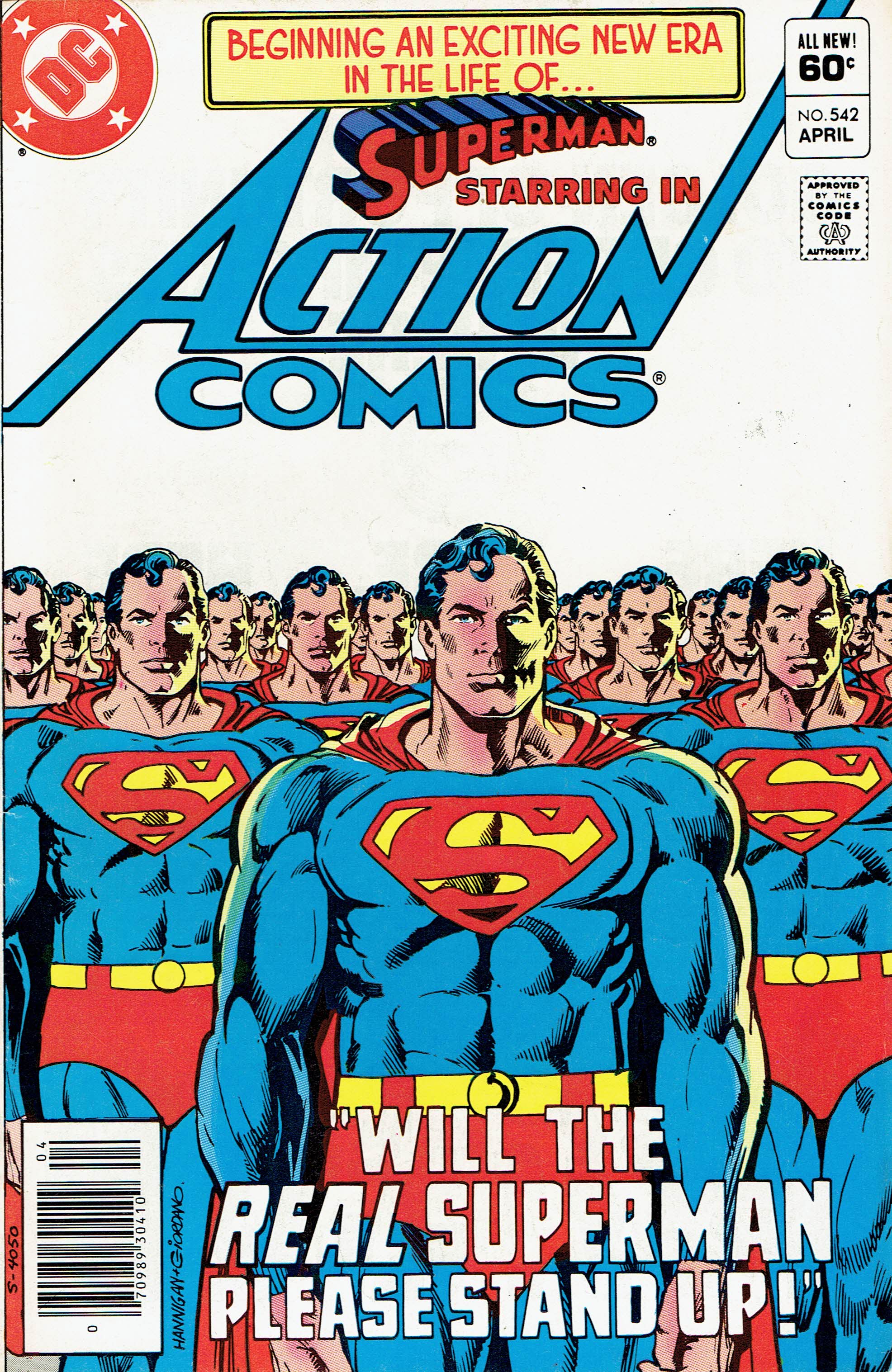 Action Comics #542 cover