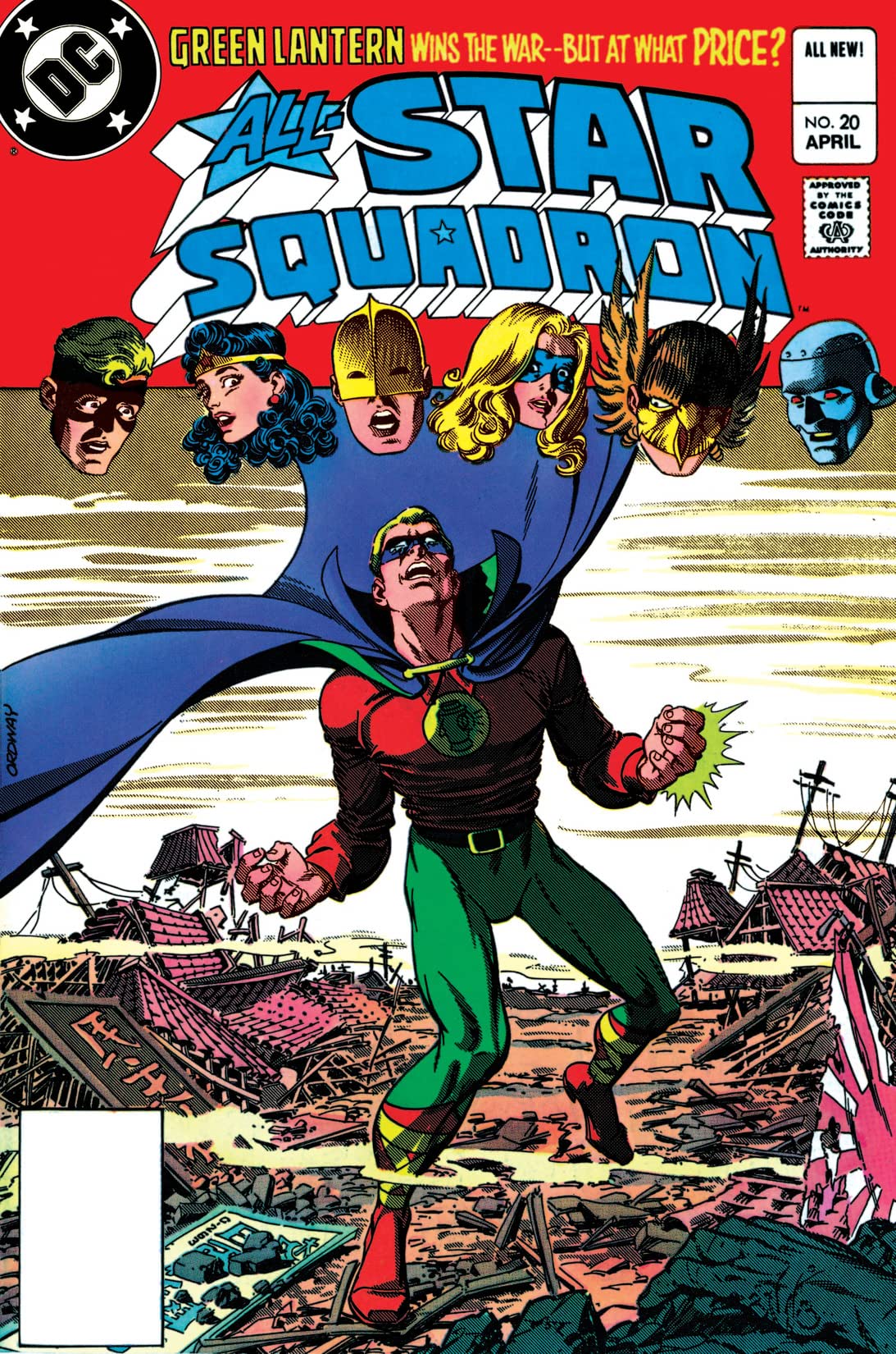 All-Star Squadron #20 cover