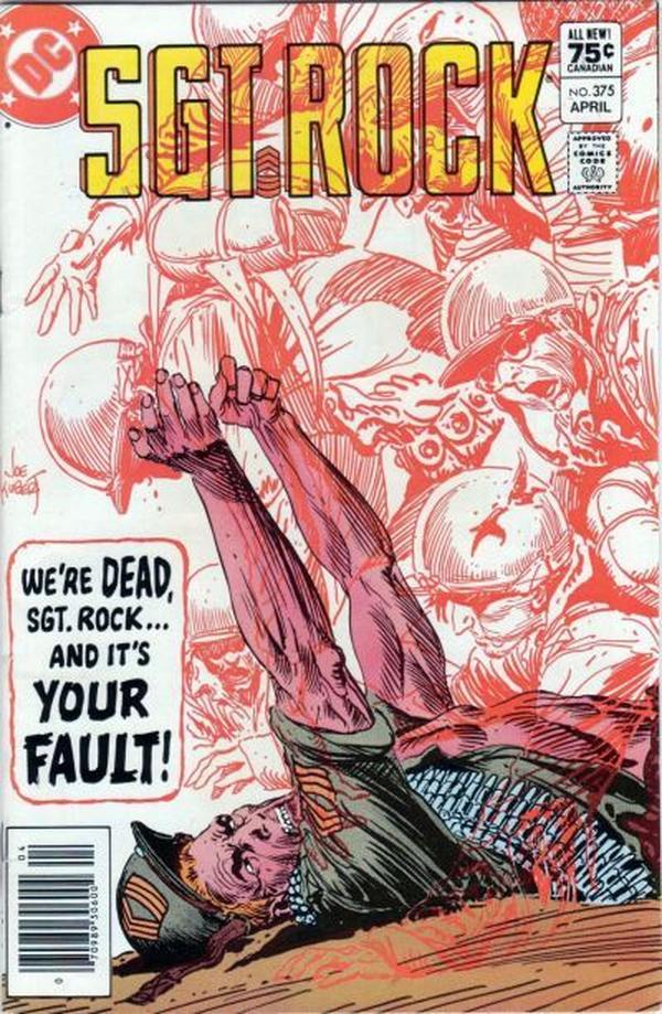 Sgt. Rock #375 cover