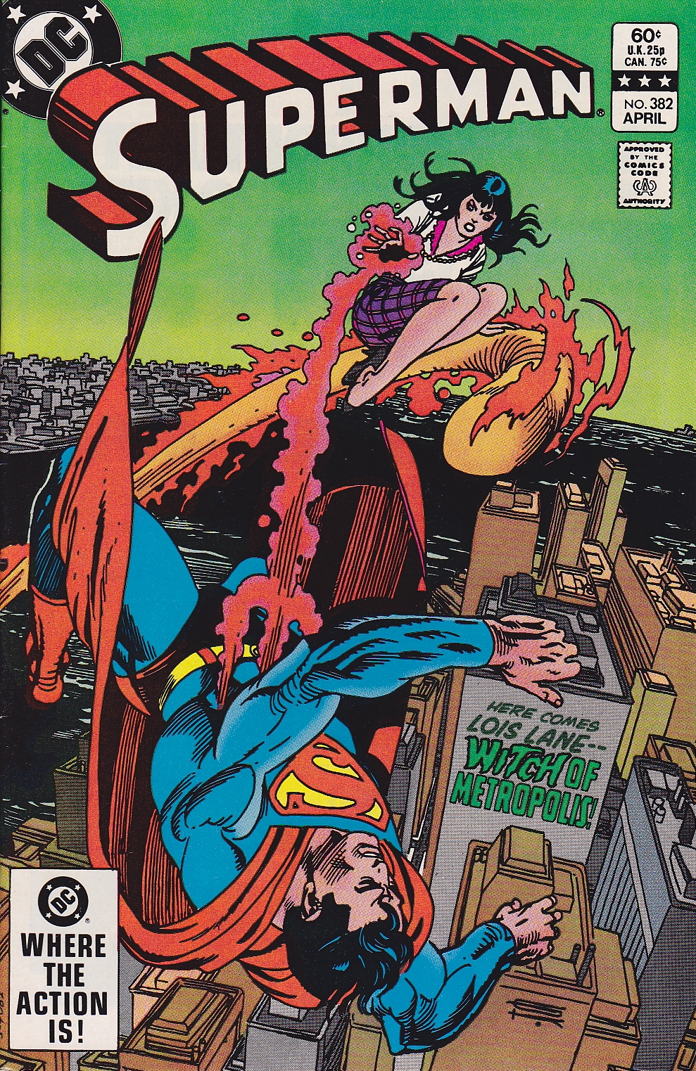 Superman #382 cover