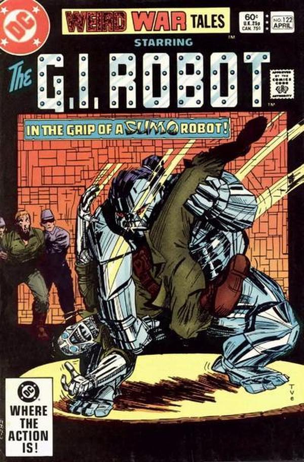Weird War Tales #122 cover