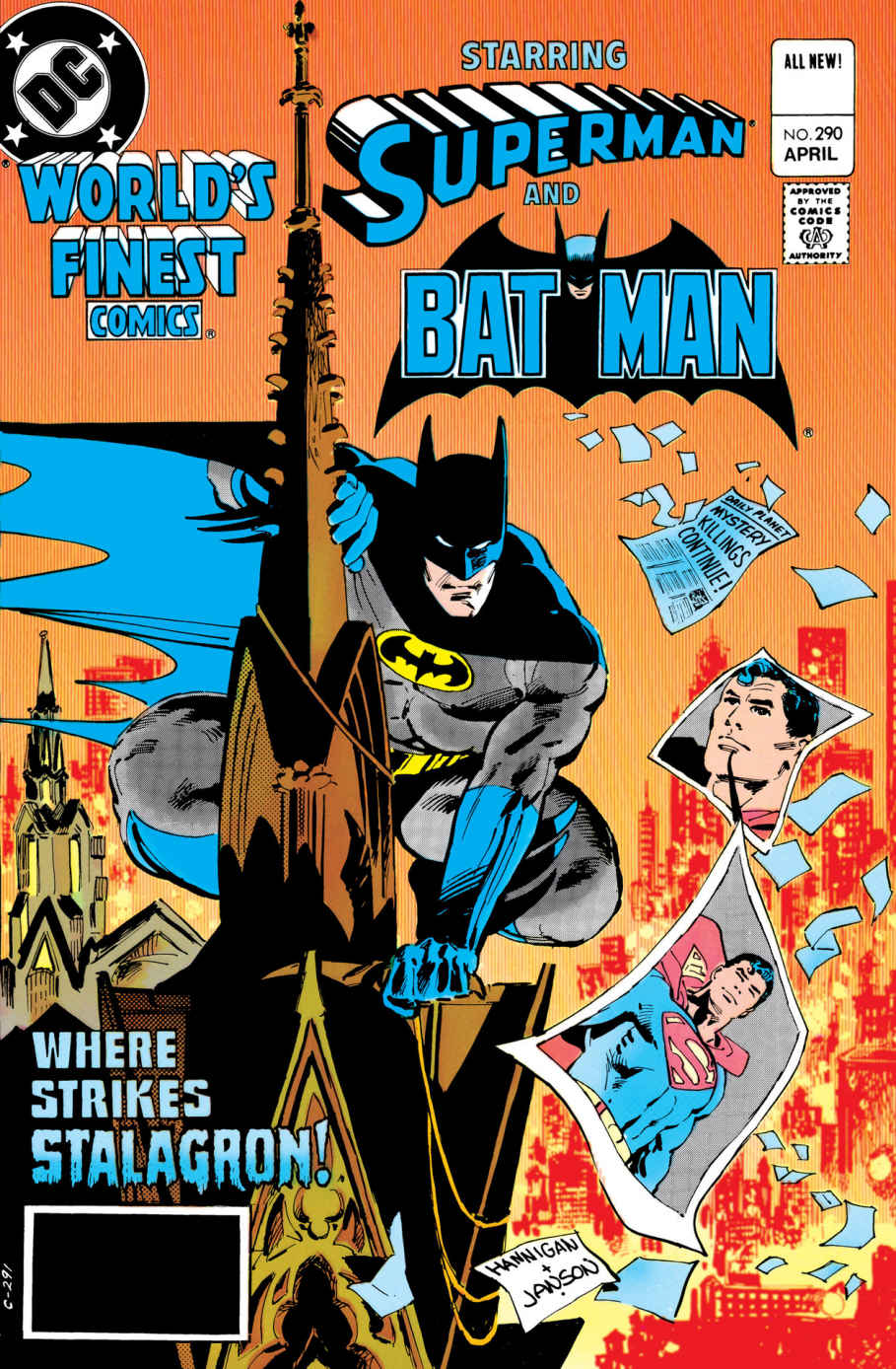 World's Finest Comics #290 cover
