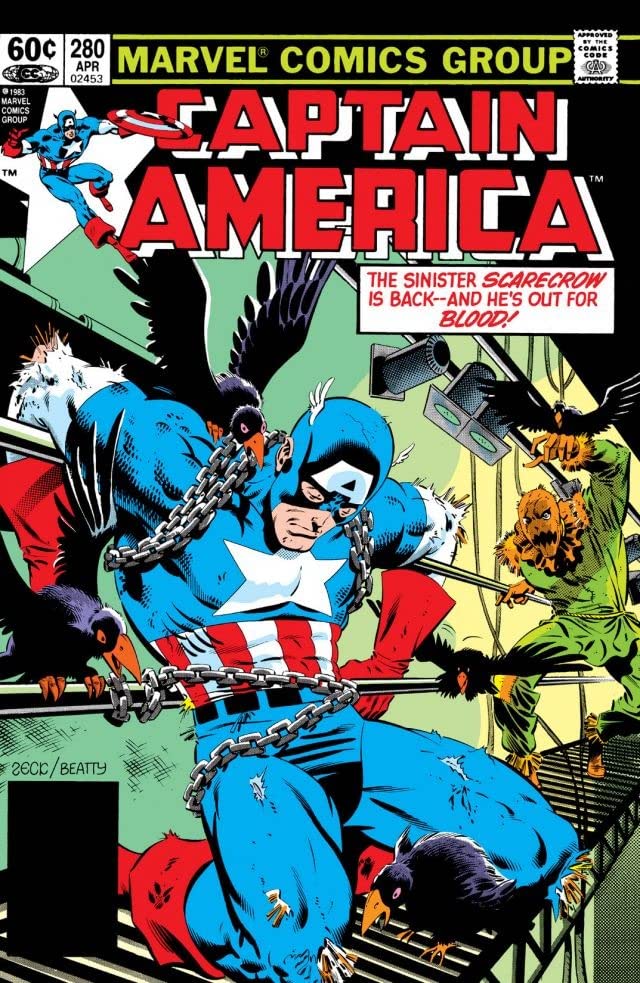 Captain America #280 cover