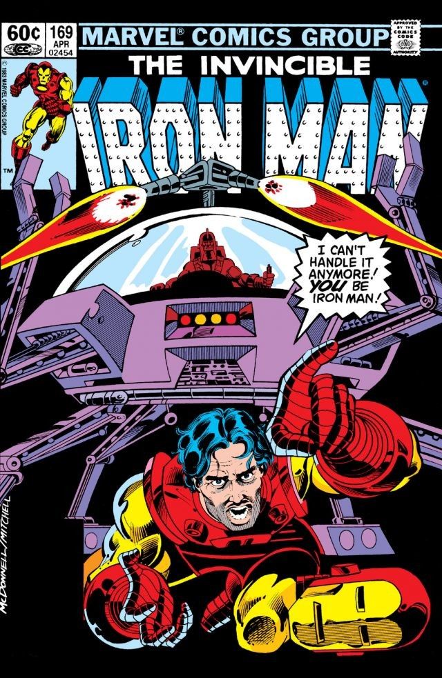 Iron Man #169 cover