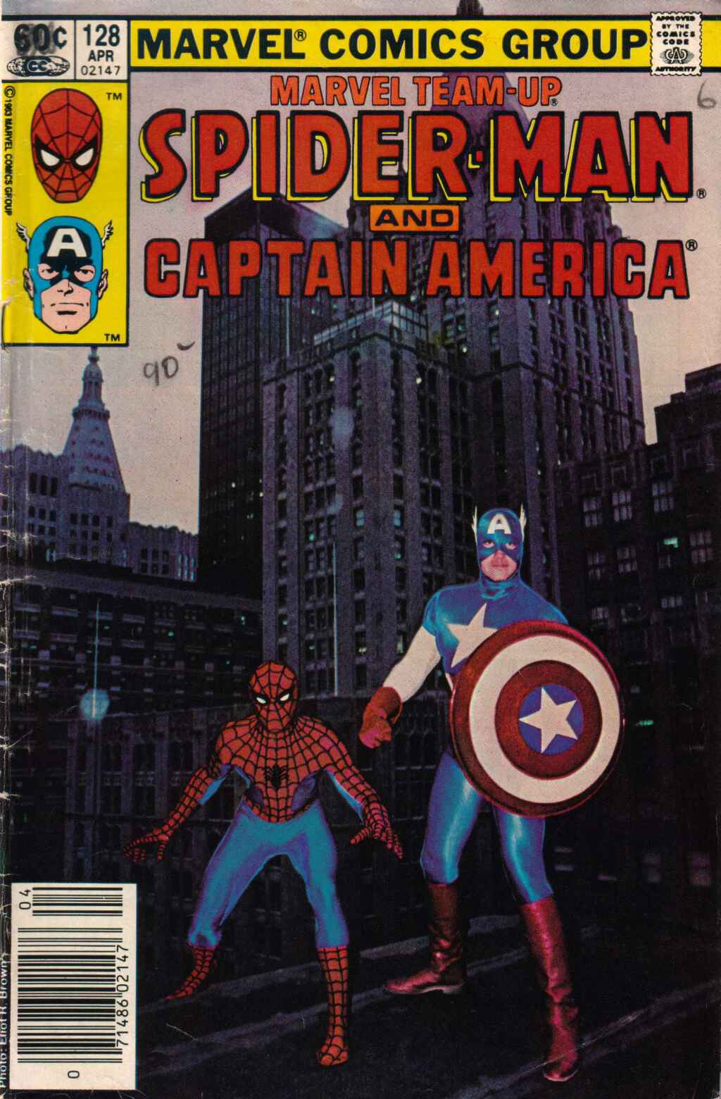 Marvel Team-Up #128 cover