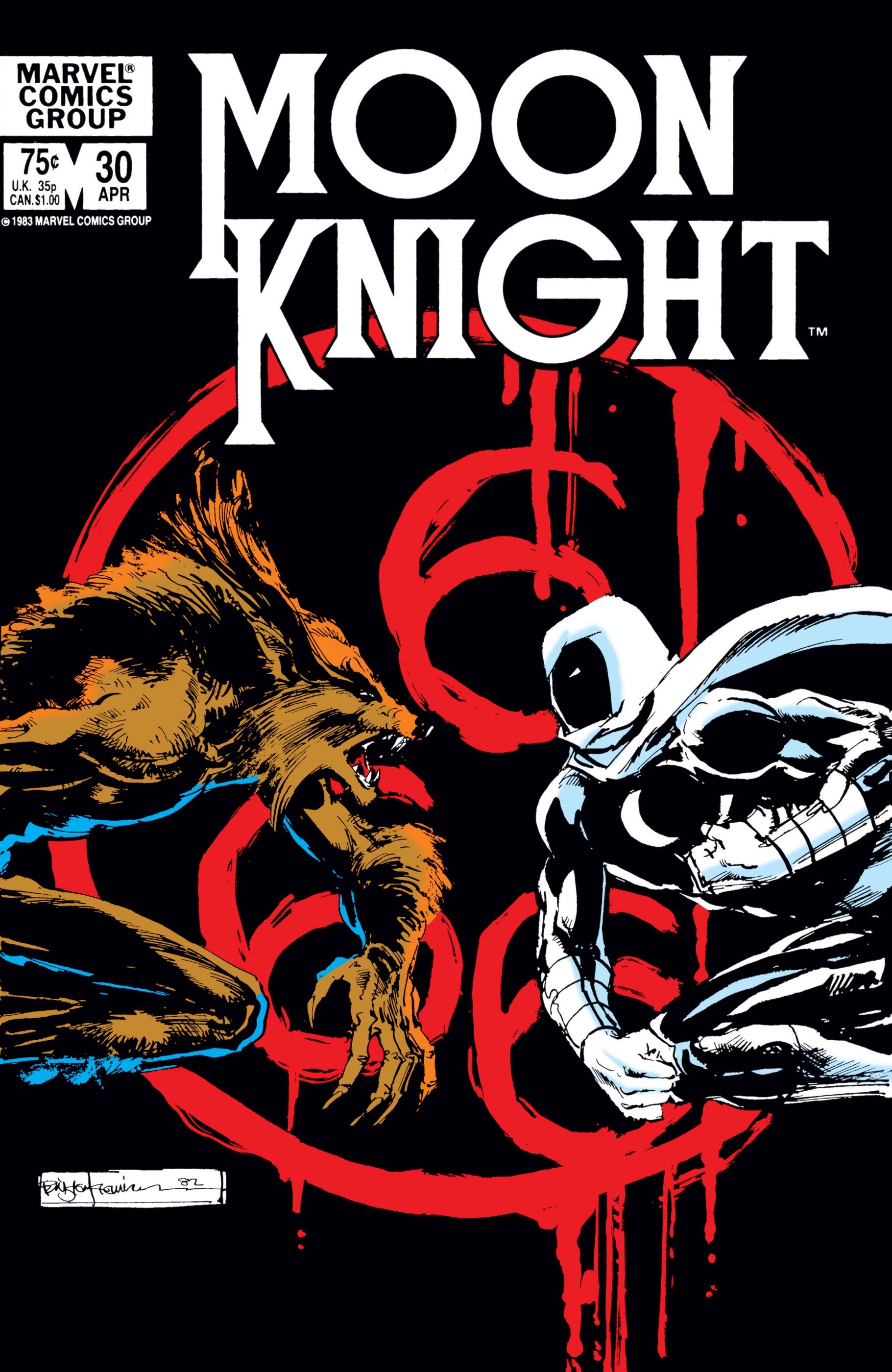 Moon Knight #30 cover