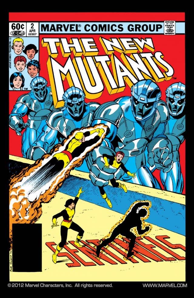 The New Mutants #2 cover