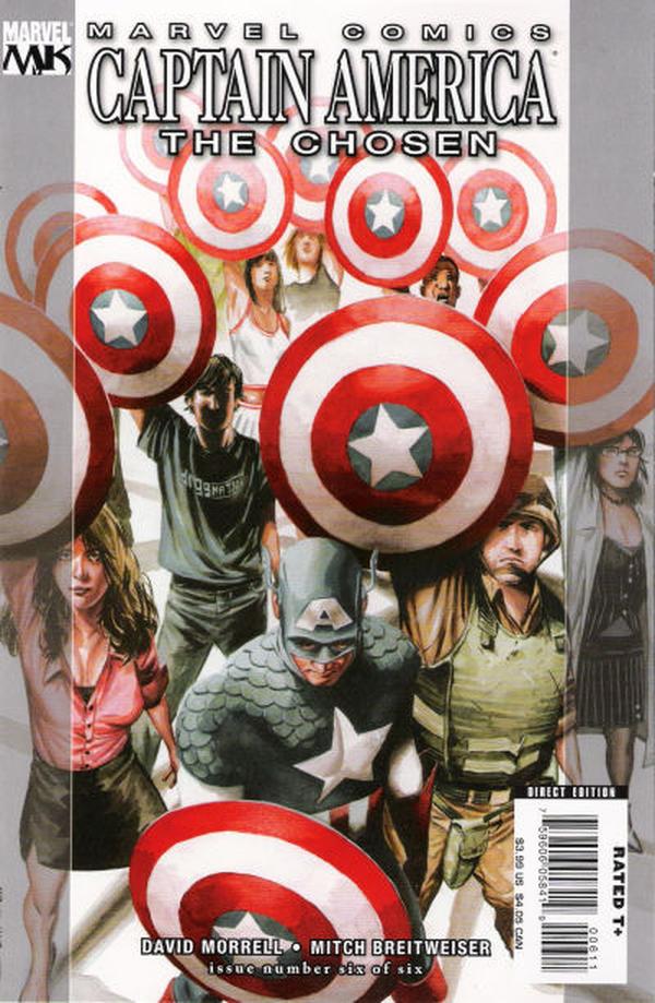 Captain America: The Chosen #6 cover