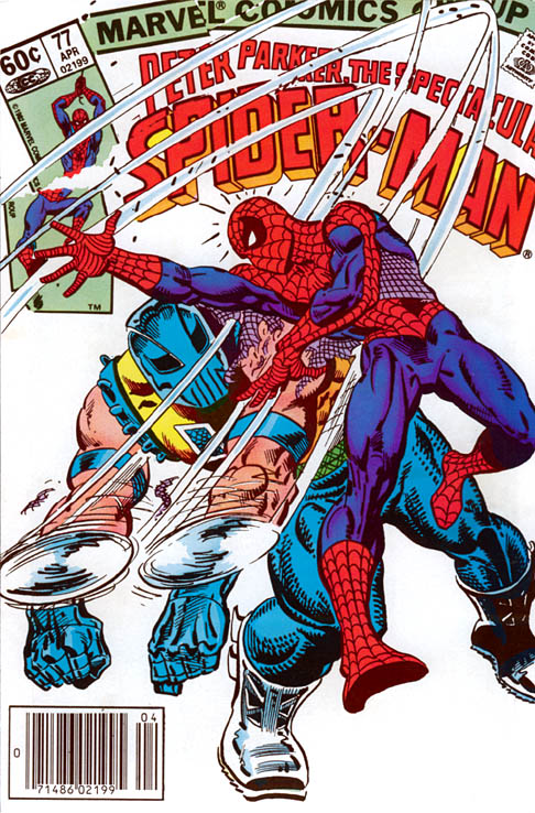 The Spectacular Spider-Man #77 cover