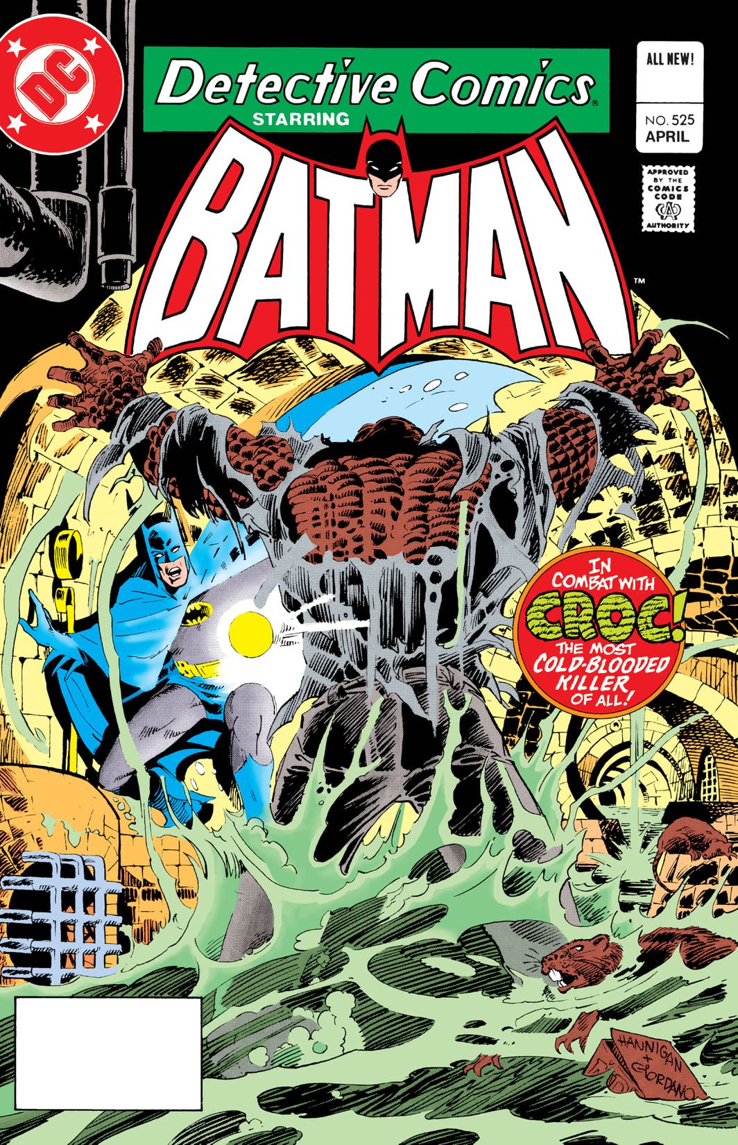 Detective Comics #525 cover
