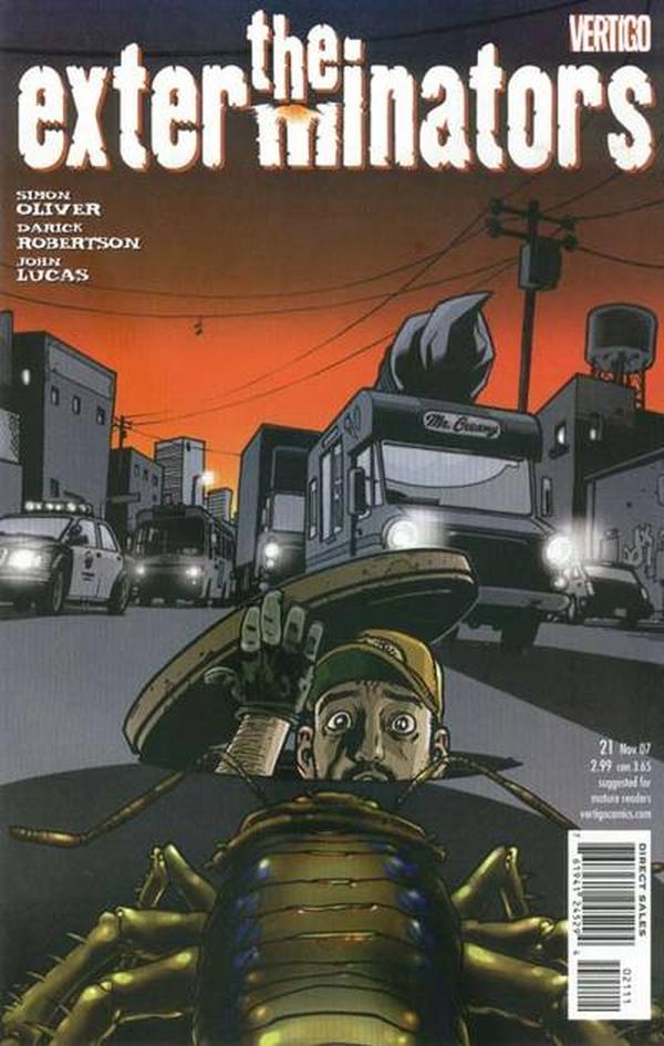 The Exterminators #21 cover