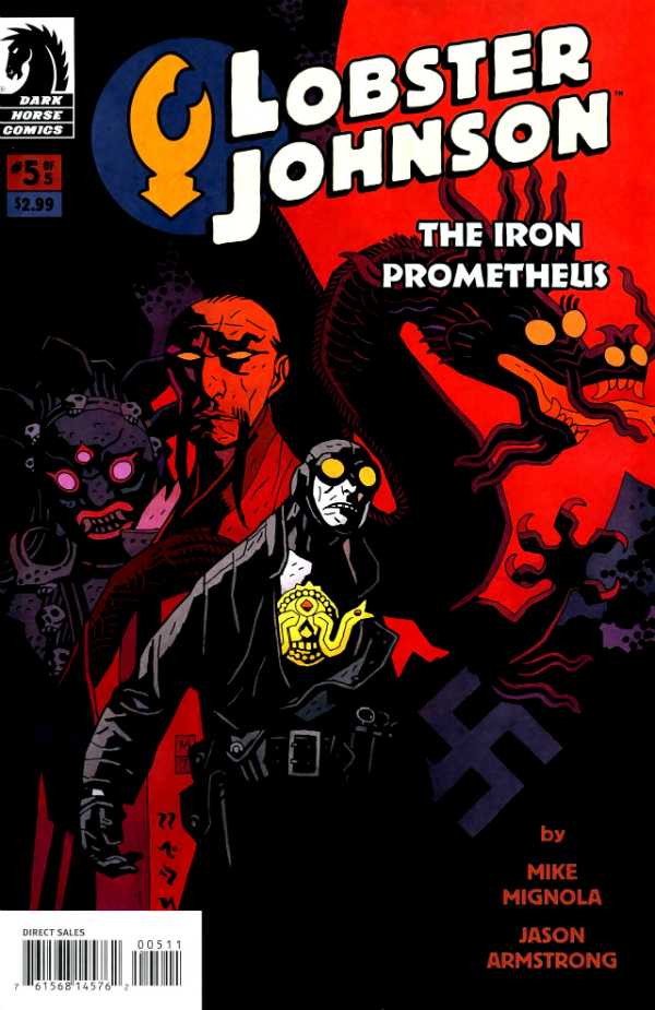 Lobster Johnson: The Iron Prometheus #5 cover