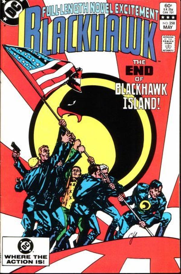 Blackhawk #258 cover