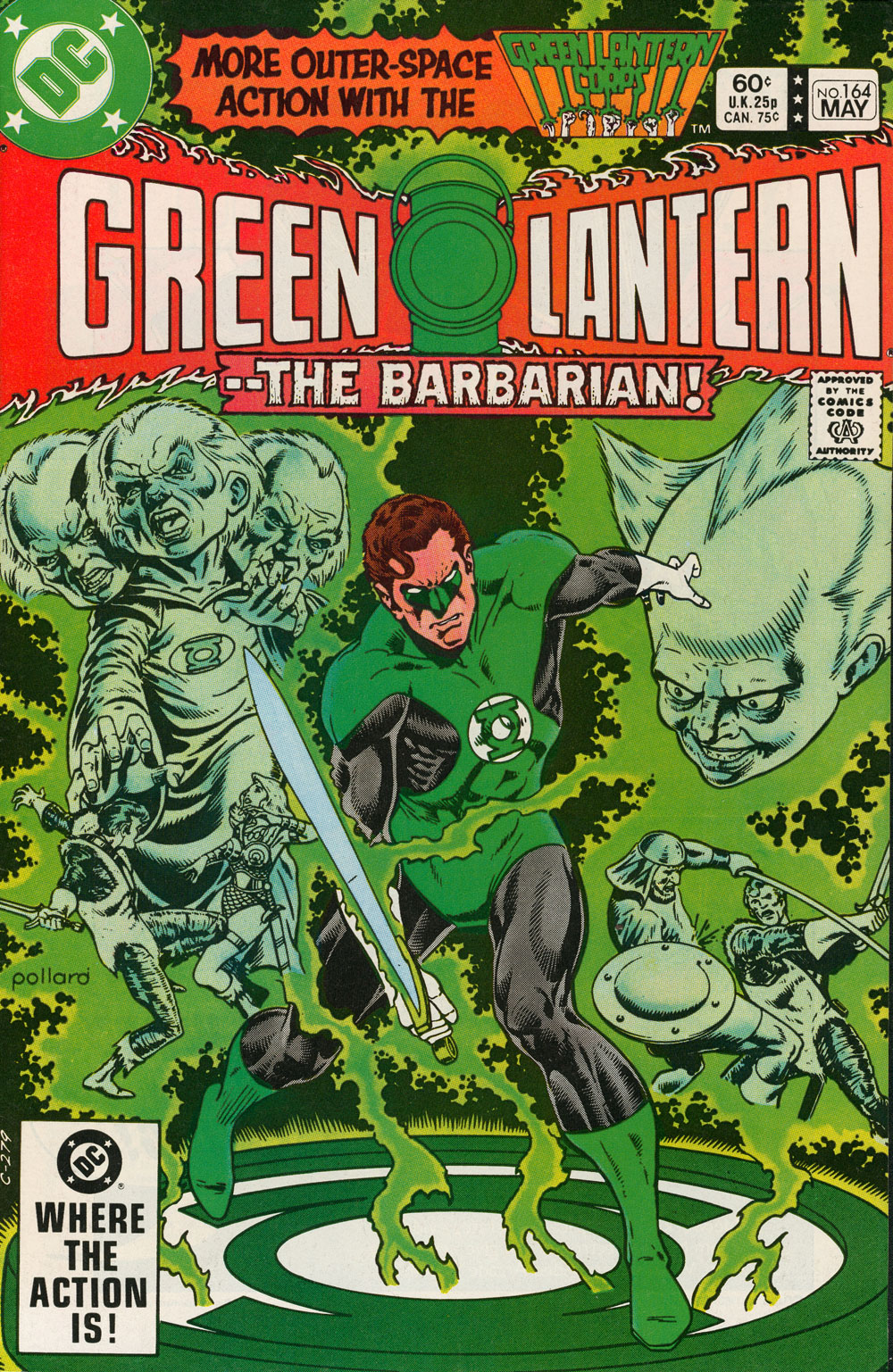 Green Lantern #164 cover