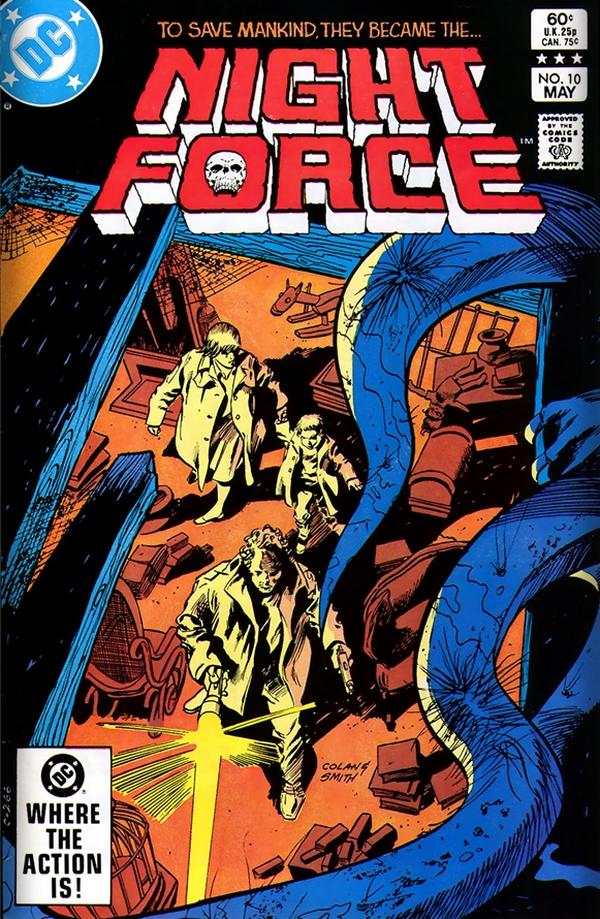 The Night Force #10 cover