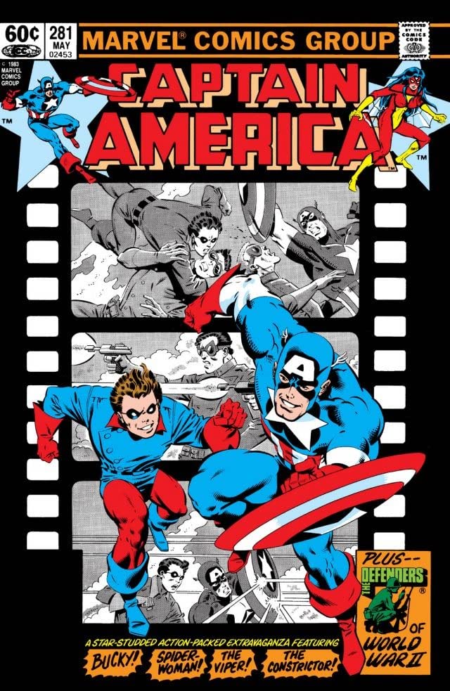 Captain America #281 cover